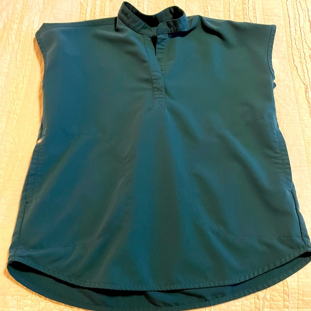 Figs Caribbean Blue XXS Rafaela Scrub Top